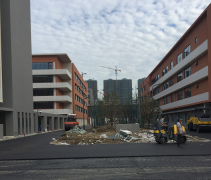 泰州第一外國語(yǔ)學(xué)校！OGFC-13透水瀝青路面